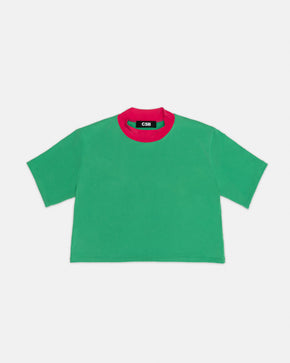 The Green Cropped T