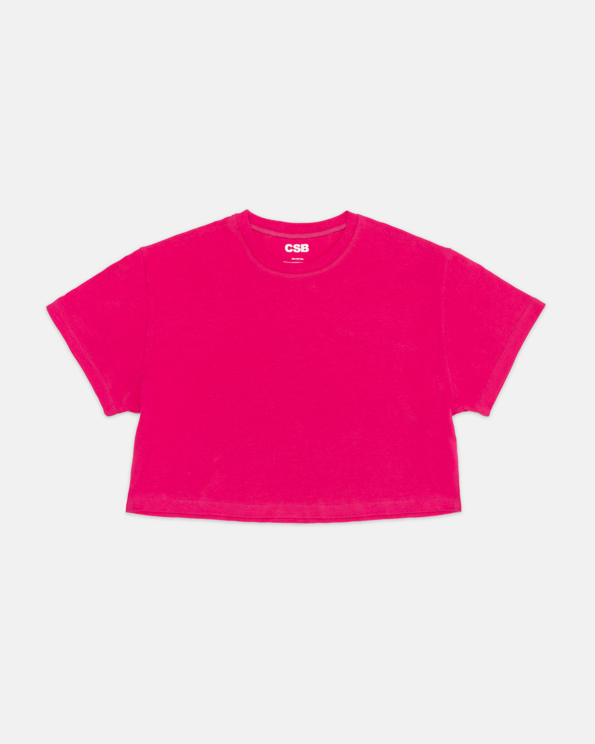 The Hot Pink Cropped T