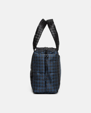 Houndstooth Mini Puffer Bag