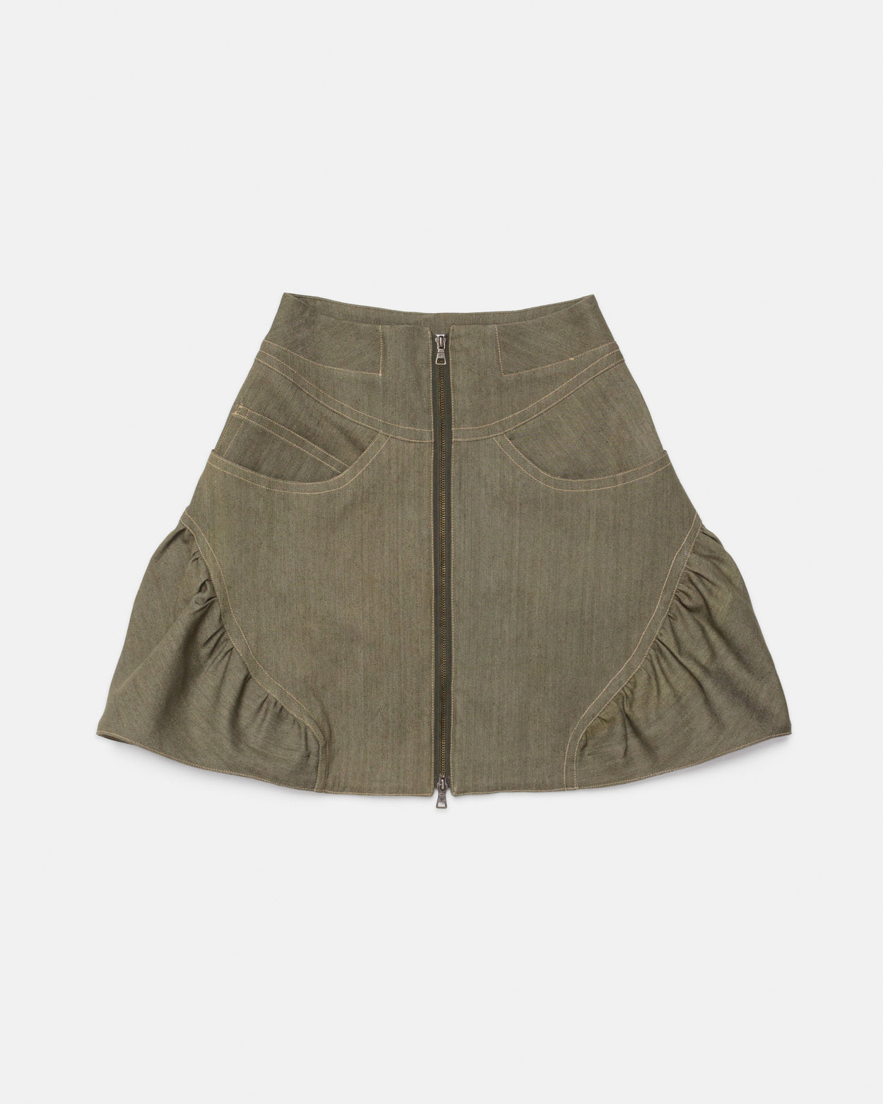 The Ruffle Panel Skirt