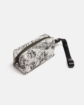 The B&W Block Printed Pouch