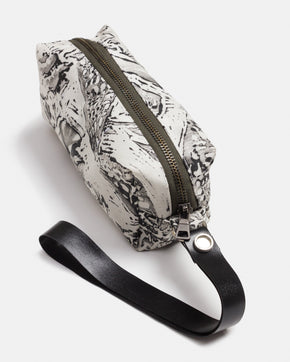 The B&W Block Printed Pouch