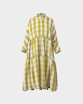 Lemon Ruffle Dress