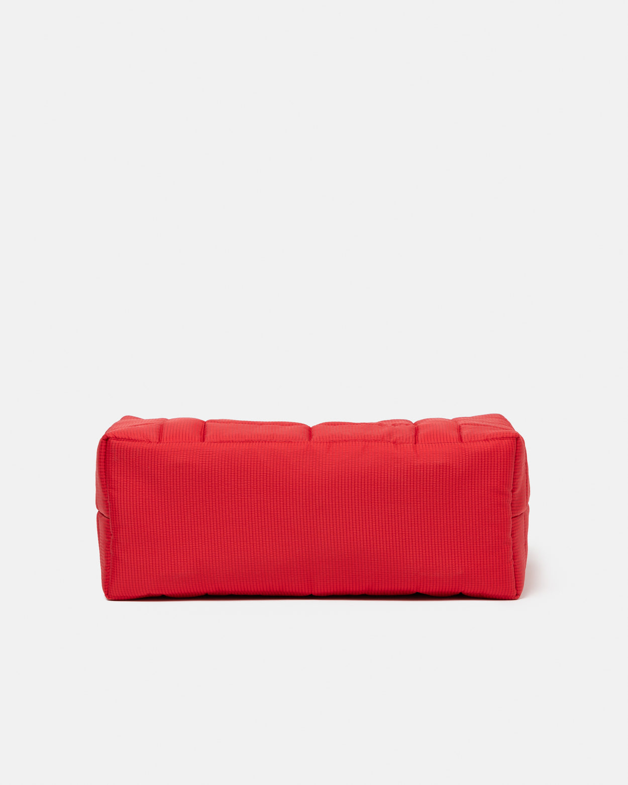 The Midi Blood Red Puffer Bag