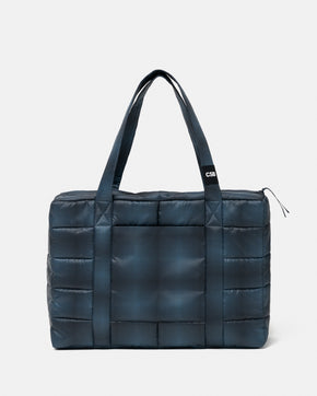 The Midnight Plaid Puffer Bag