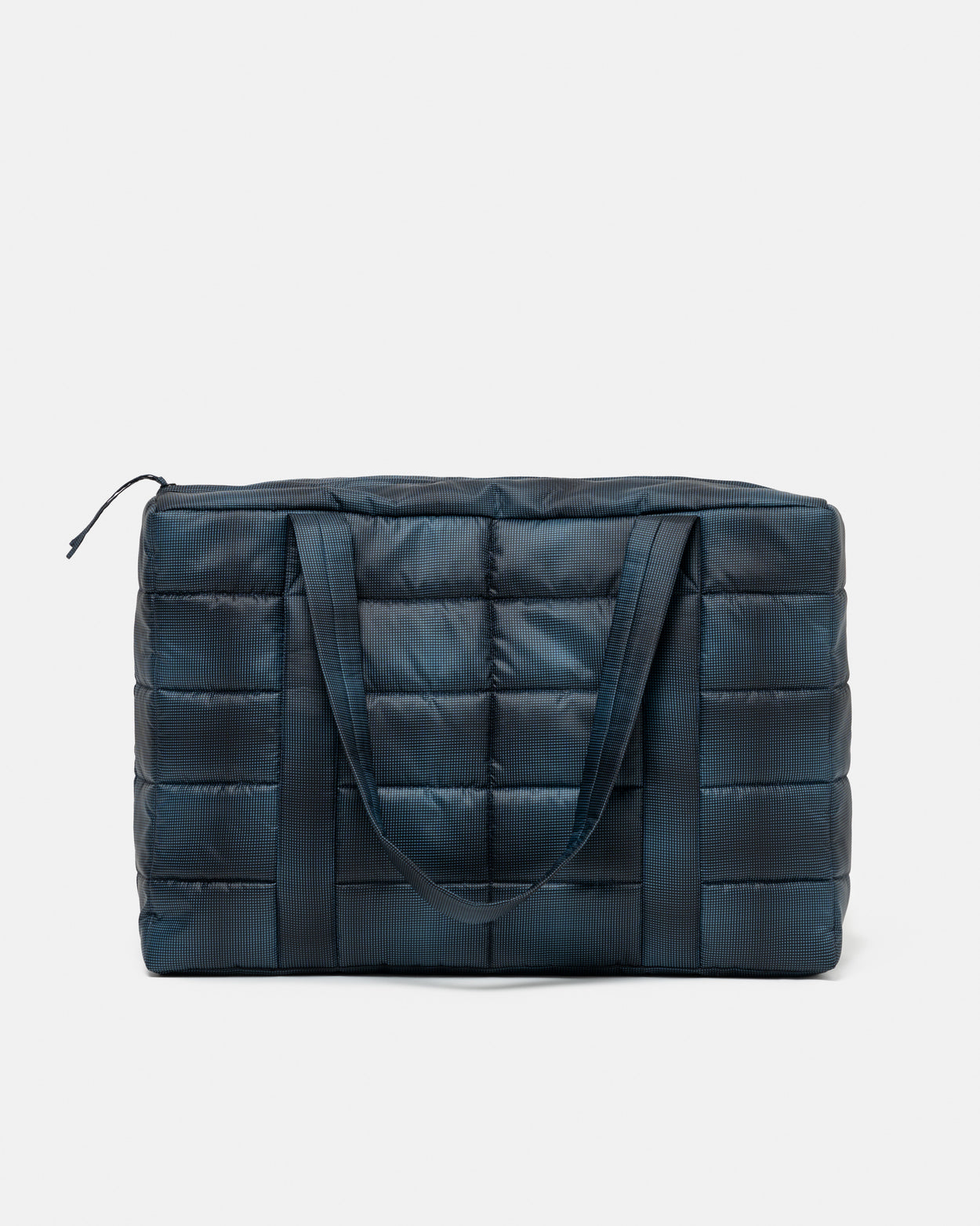 The Midnight Plaid Puffer Bag