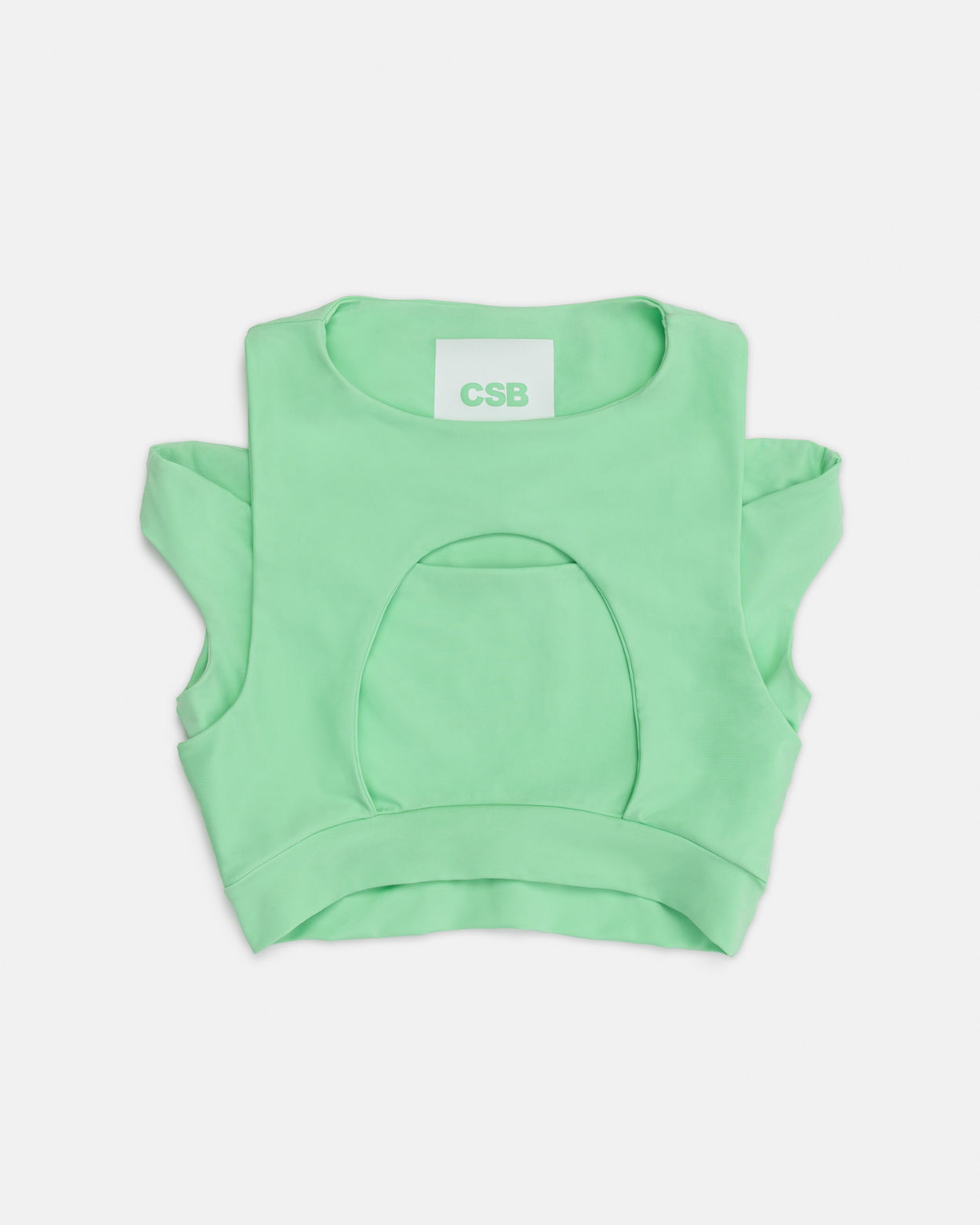 The Mint Peek a Boo Crop Top