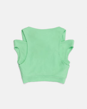 The Mint Peek a Boo Crop Top