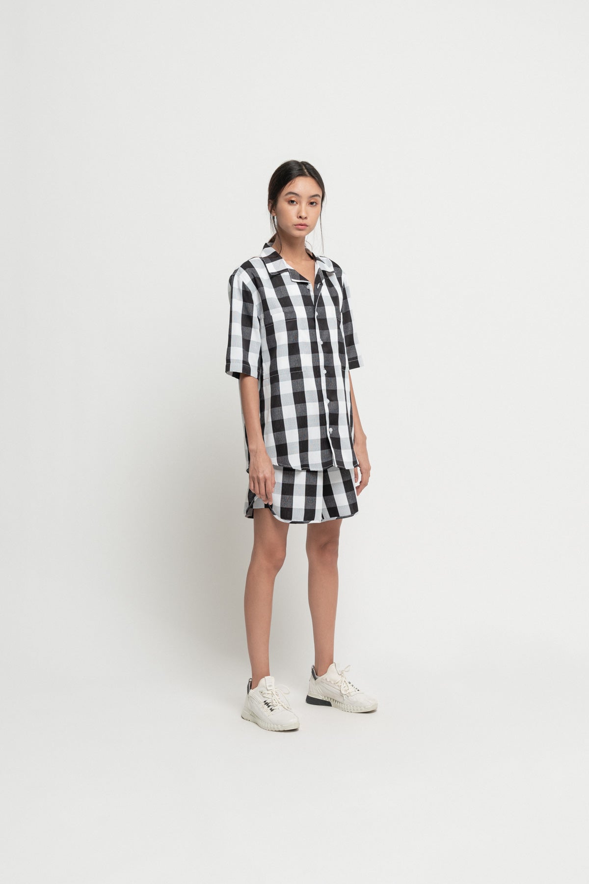 Monochrome Pyjama Shirt