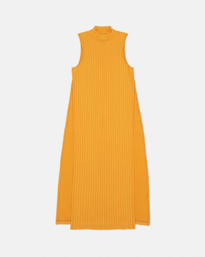 The Mustard Side-slit Turtleneck