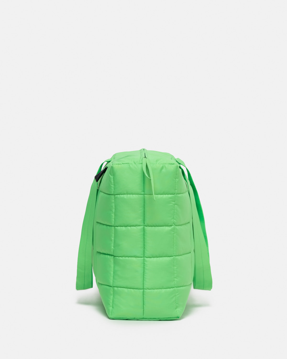 Neon Green Puffer Bag