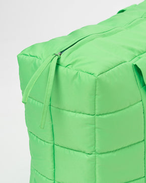 Neon Green Puffer Bag