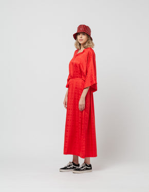 Blood Orange tunnel Caftan