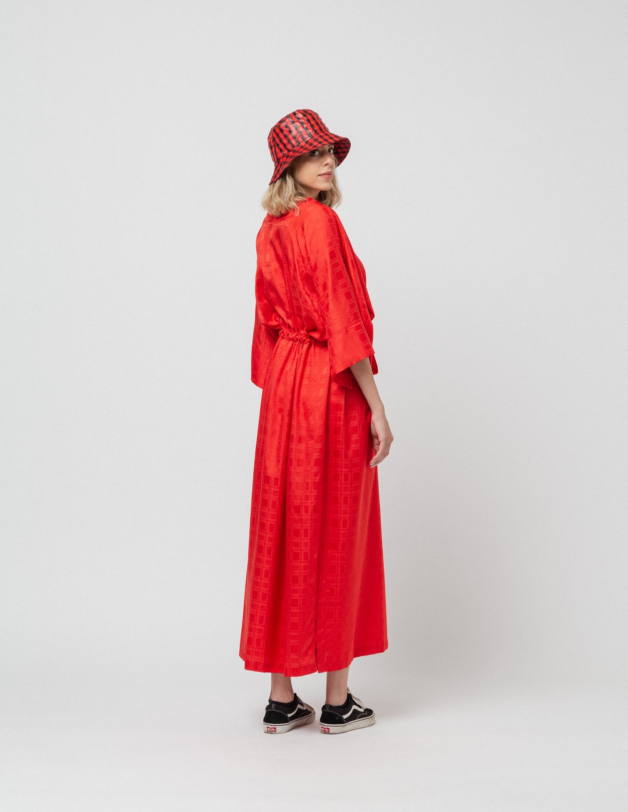 Blood Orange tunnel Caftan