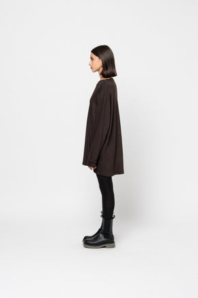 The Oversized brown Cosy Sweater