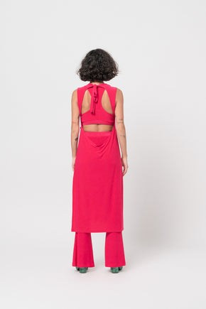 Peony Backless Long Tank