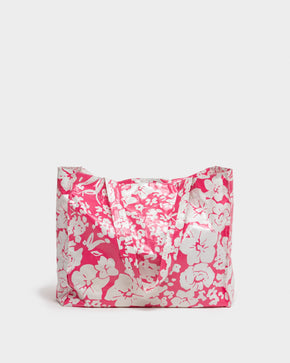 Pink Flower Tote