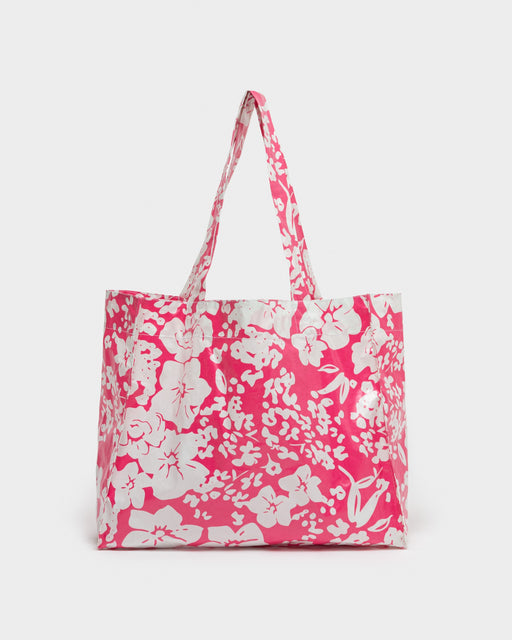 Pink Flower Tote