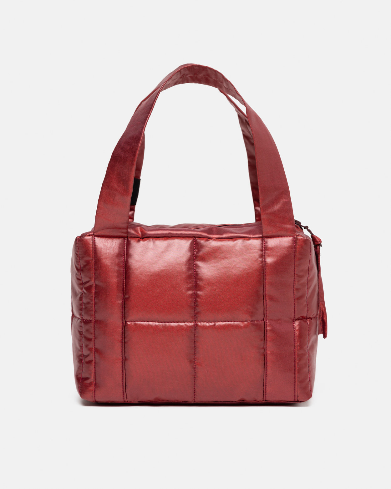 Red Mini Puffer Bag