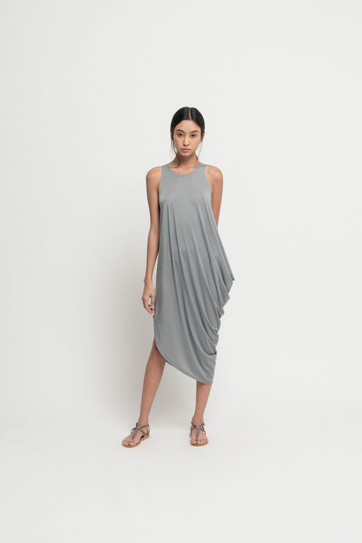 Side Drape Elephant Dress