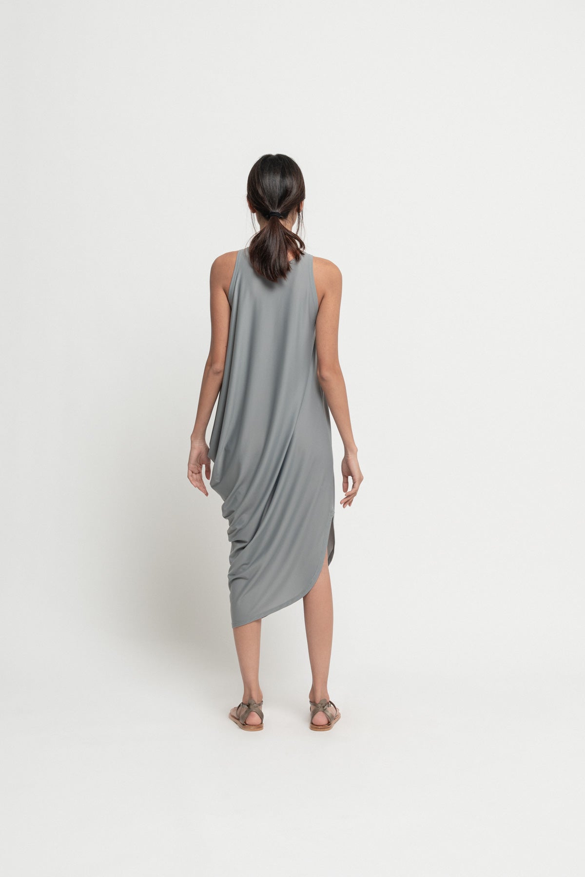 Side Drape Elephant Dress