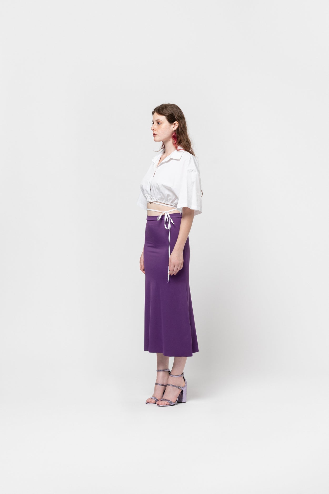 Midi Slip Skirt