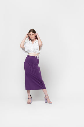 Midi Slip Skirt