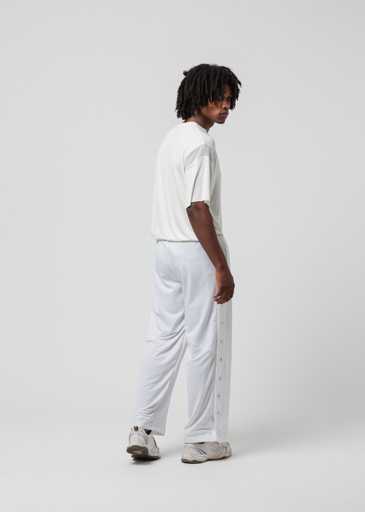 White Gym Pants