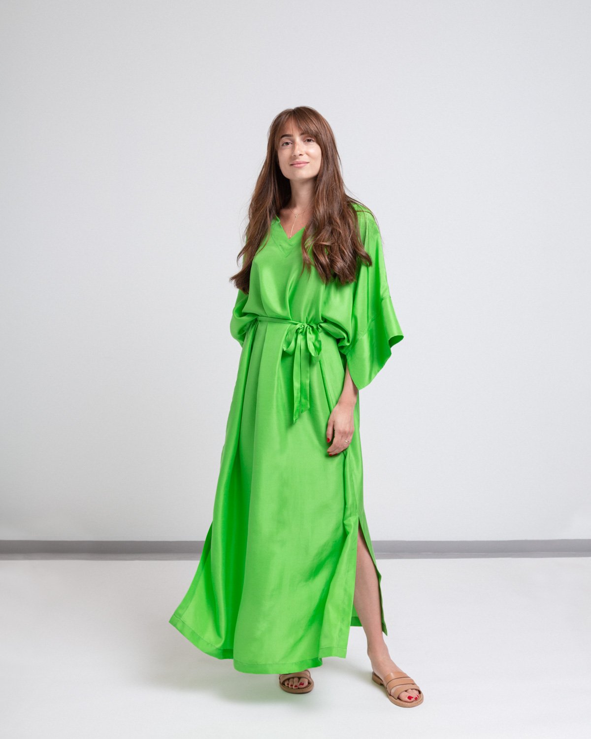 The Neon Green Tunnel Caftan